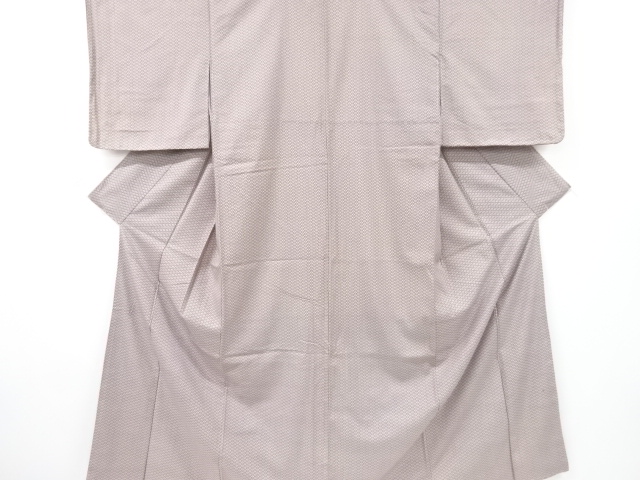 花菱模様小紋着物